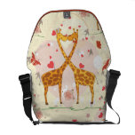 Giraffes in Love Commuter Bag