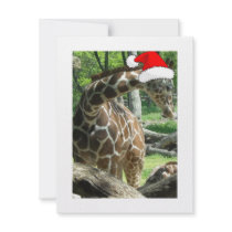 Giraffes invitations