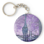 Giraffes Keychain