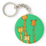 Giraffes keychains