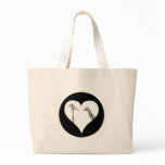Giraffes Love Cranes Canvas Bags