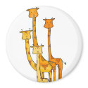 Giraffes magnets