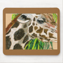 giraffes mousepads