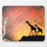 Giraffes mousepads