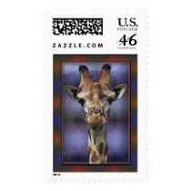 Giraffes postage by REDINARD Giraffes postage