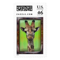 Giraffes postage by REDINARD Giraffes postage