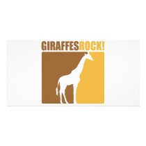Giraffes Rock! #2 photo cards