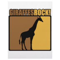Giraffes Rock! Custom Letterhead