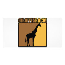 Giraffes Rock! photo cards