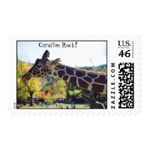 Giraffes Rock! postage
