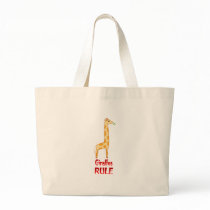 Giraffes Rule Tote Bag