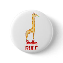 Giraffes Rule Pin