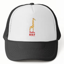 Giraffes Rule Mesh Hat