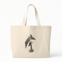 giraffes tote bag by eunicorn giraffes tote bag