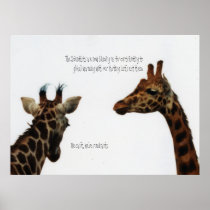 giraffes vs scientists posters