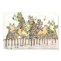 girafs singing posters
