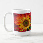 Girasol Dinámico Beverage Mug