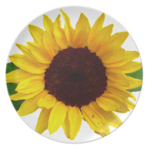 Girasol Plato Para Fiesta