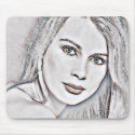 girl3 mousepads by REDINARD girl3 mousepads