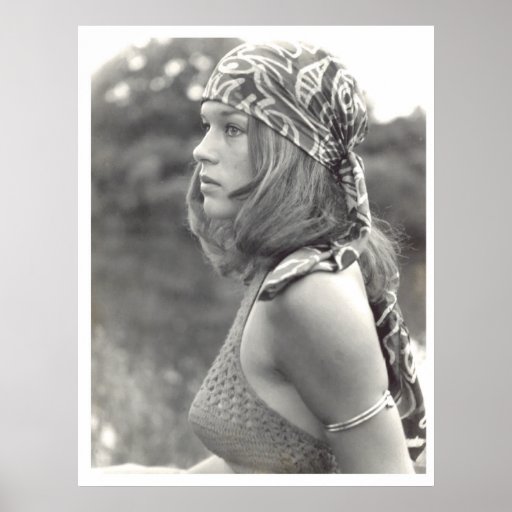 Girl 1970 print