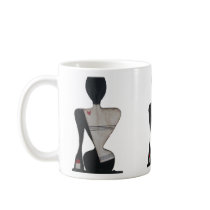 girl 3D Coffee Mugs