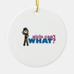 Girl Air Force Christmas Ornament