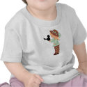 Girl and Black Crow: Baby Creeper shirt