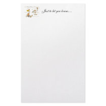 Girl and Fish Stationery