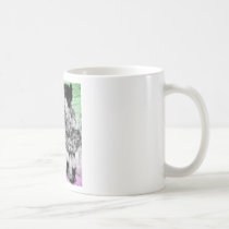 Girl and Kitten Artwork mugs