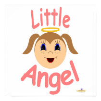 Girl Angel Kiddo Face Little Angel posters
