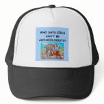 GIRL archaeologist Trucker Hats