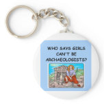 GIRL archaeologist Key Chain