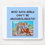 GIRL archaeologist Mouse Pad