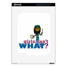 Girl Artist iPad 3 Skin
