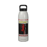 Girl Asphalt Warrior Runner's Liberty Bottle Water Bottle