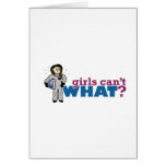 Girl Astronaut Greeting Cards