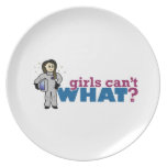 Girl Astronaut Plate