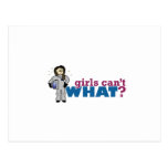 Girl Astronaut Post Card