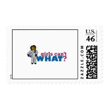 Girl Astronauts Postage