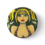 Girl At A Shore Pin