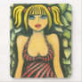 Girl At A Shore Mouse Pads
