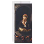 Girl At A Window Known As 'The Daydreamer'., rack cards