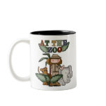 Girl At the Zoo mugs