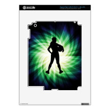 Girl Athlete; Cool iPad 3 Decal