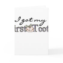 Girl Baby First Tooth cards