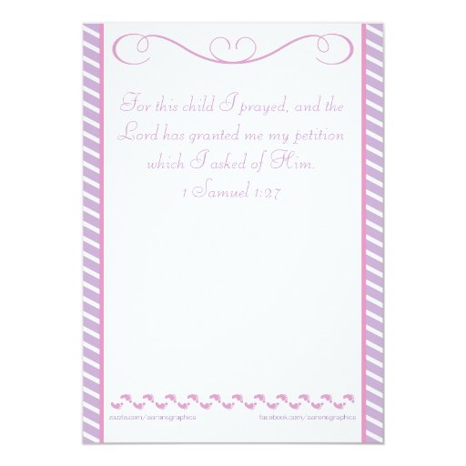 Girl Baby Shower Invitation