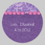 Girl-baby shower thank you Stickers stickers