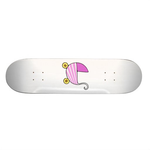 Girl Baby Stroller Skateboard | Zazzle