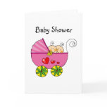Girl baby twins cards