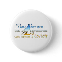 GIRL BARREL RACING BUTTONS